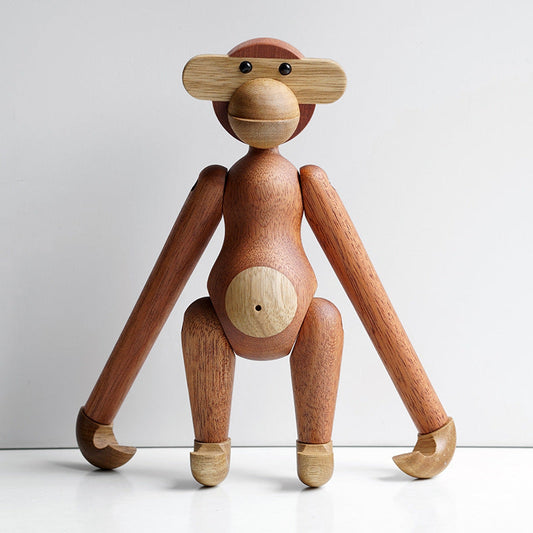 Norvo | Cheeky Monkey Solid Wood Ornament