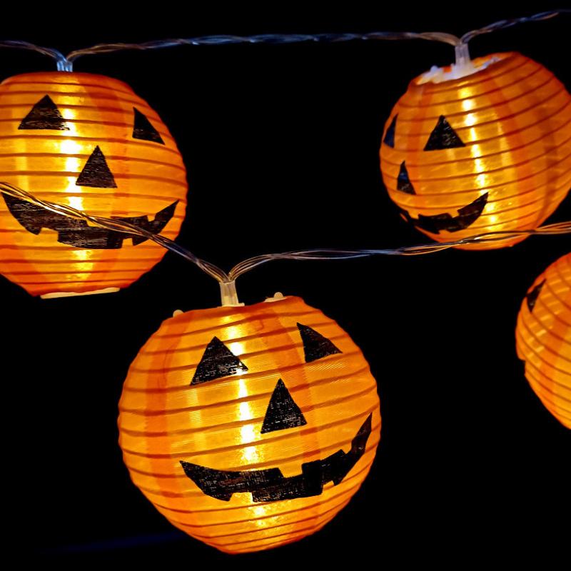Norvo | PumpkinBlaze Lyskjeder — Forvandle Halloween-kvelden din til et magisk hav av lys som fanger alles blikk!