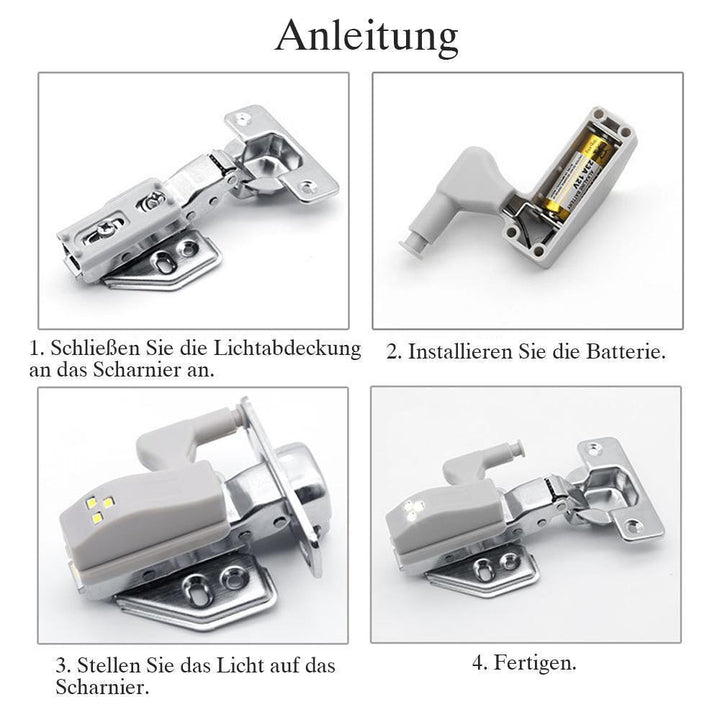Bequee Super Bright LED Hengsel Lys (10 Stykker) | Norvo