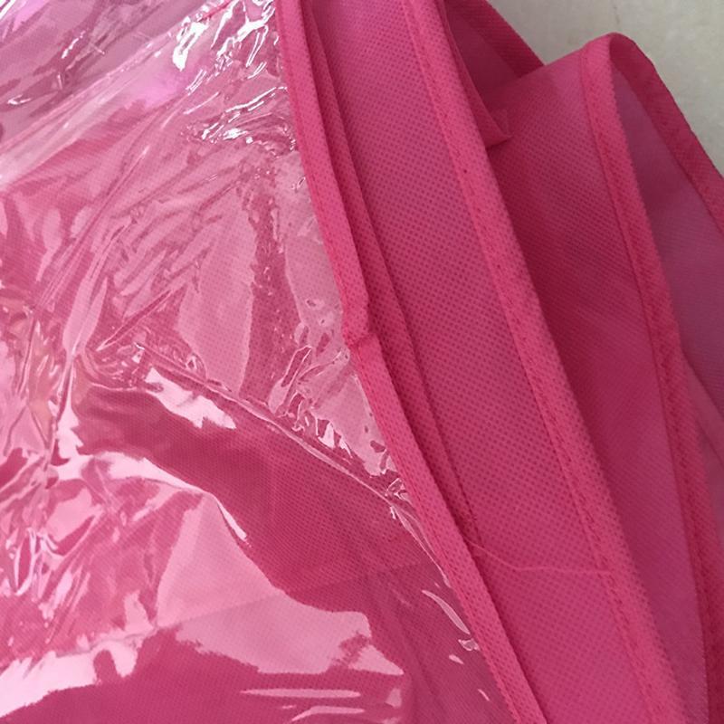 Norvo | Hengende Handy Handbag Organizer 6 Lommer Gjennomsiktig Oppbevaring Klesskap