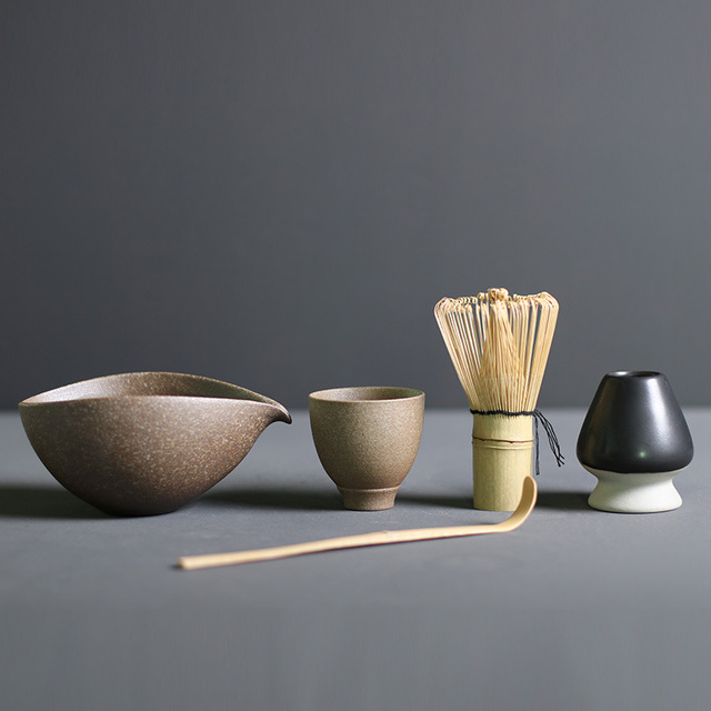Norvo Set | Tradisjonell matcha visp og bolle | Perfekt forberedelse | Høykvalitets tilbehør