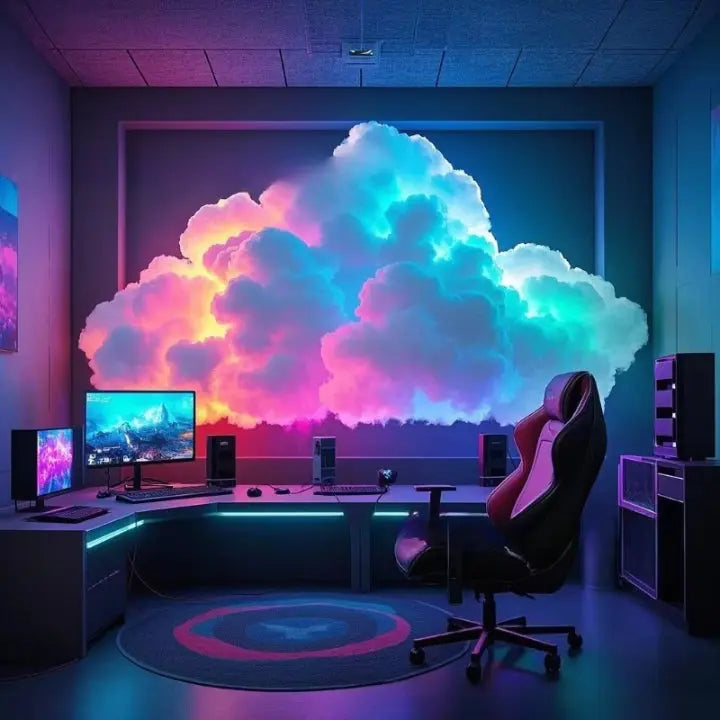 Norvo | LED Cloud Magic Light — Fordyp deg i magisk ro og fortryllende øyeblikk av velvære