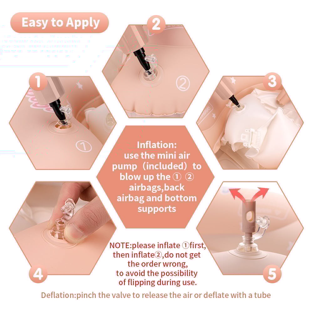 Norvo | SMART SVØMMETRENER——Baby Swimming Pool Float