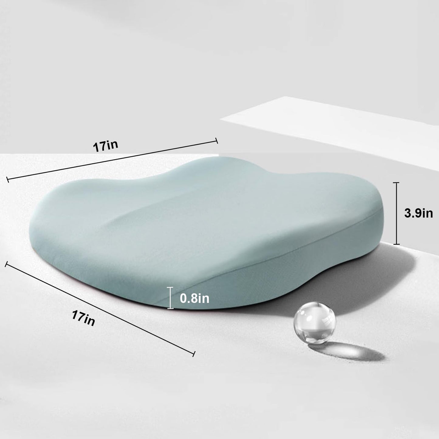 Norvo | Bilpute RaiseSit – Ergonomisk Seteheverpute med Minnepute