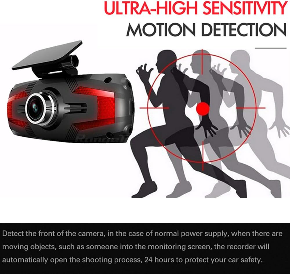 Norvo | Dual Camera Dash Cam 2.7" LCD med 170° Vidvinkel og Ryggekamera