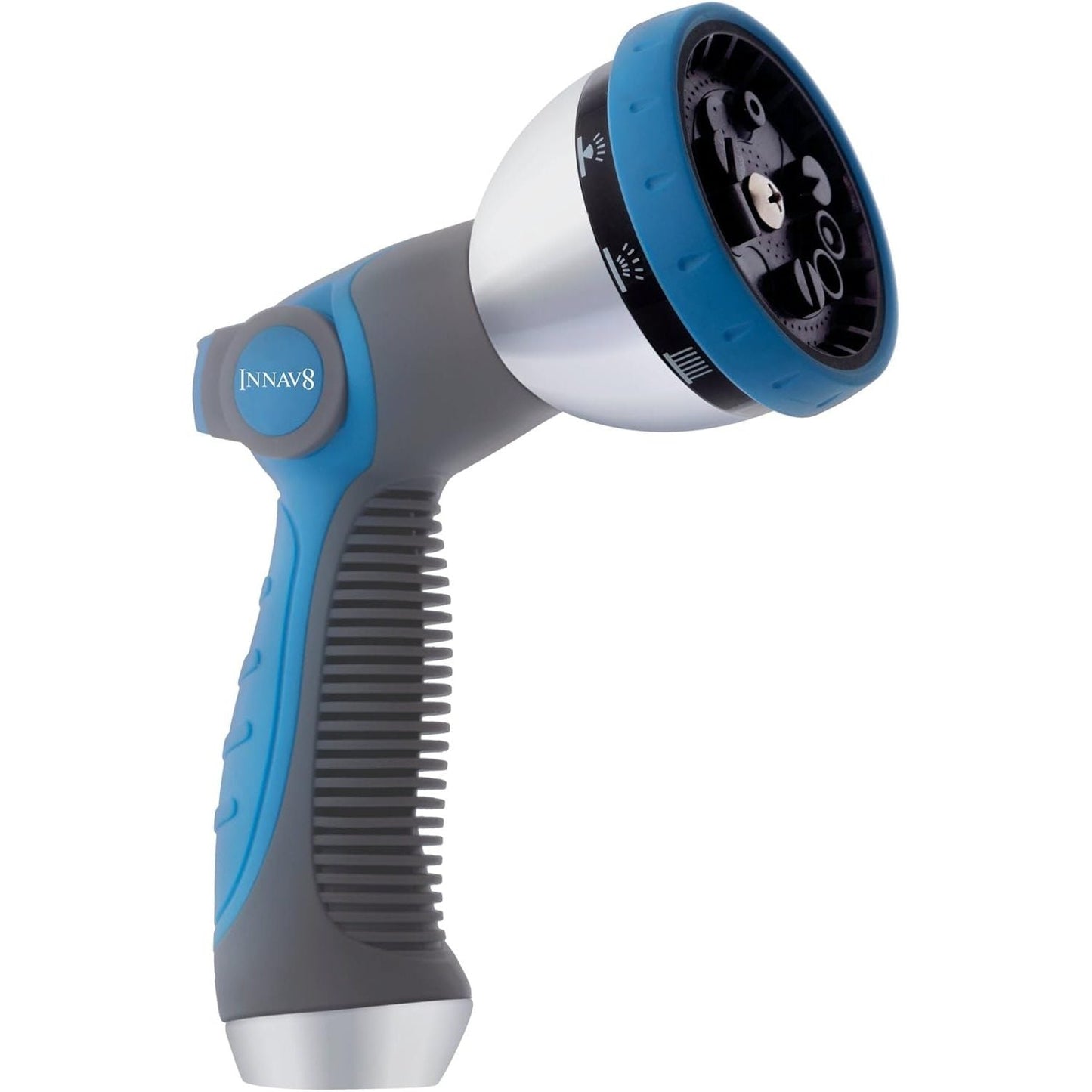 Norvo | UltraFlow Slangedyse | 10-Mønster Høyttrykks Spraydysse for Hage