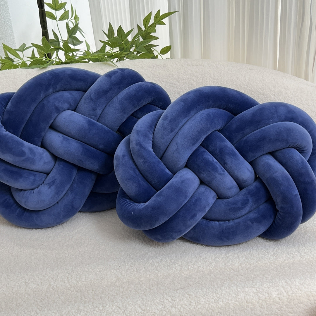 CozyPlush Set med 2 Plush Dekorative Puter – Myk Eleganse for Ditt Hjem Norvo