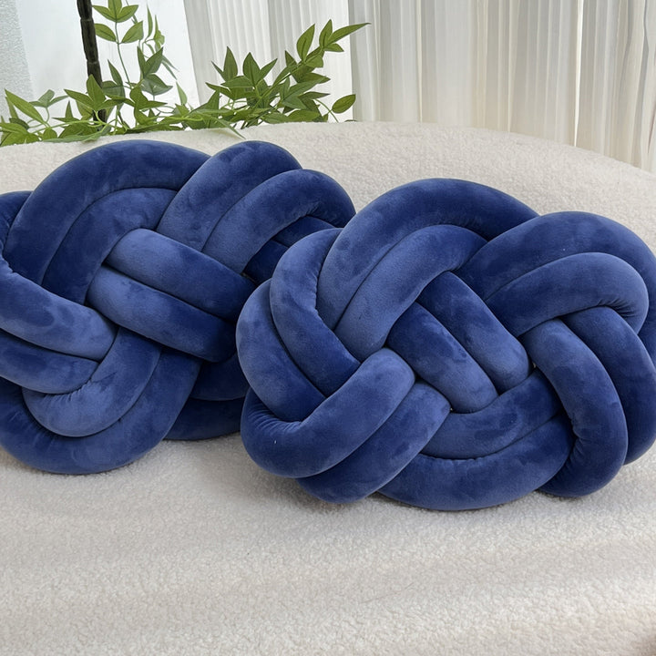 CozyPlush Set med 2 Plush Dekorative Puter – Myk Eleganse for Ditt Hjem Norvo