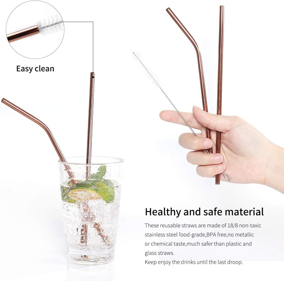 Norvo | Bestikksett GoCutlery | 4-delt for på farten | Rustfritt stål & BPA-fritt | Med transportcase