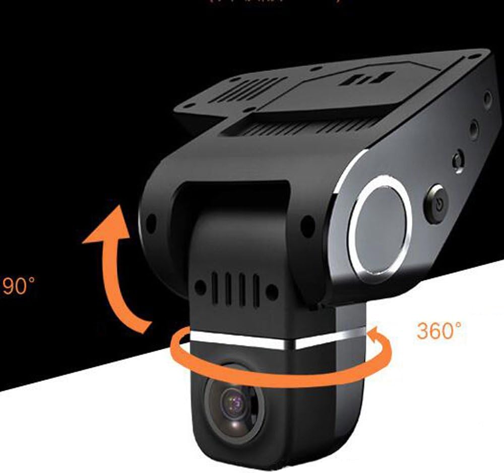 Norvo | WiFi Skjult Dash Cam 1080P med 170° Vidvinkel og G-Sensor