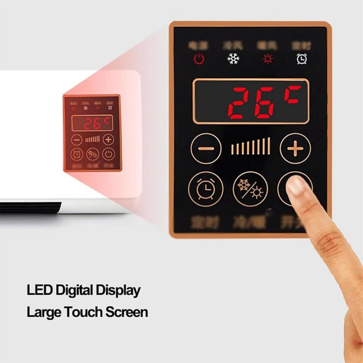 Norvo | Luftkondisjonering | Oppvarming og Nedkjøling | Veggmontert med Fjernkontroll