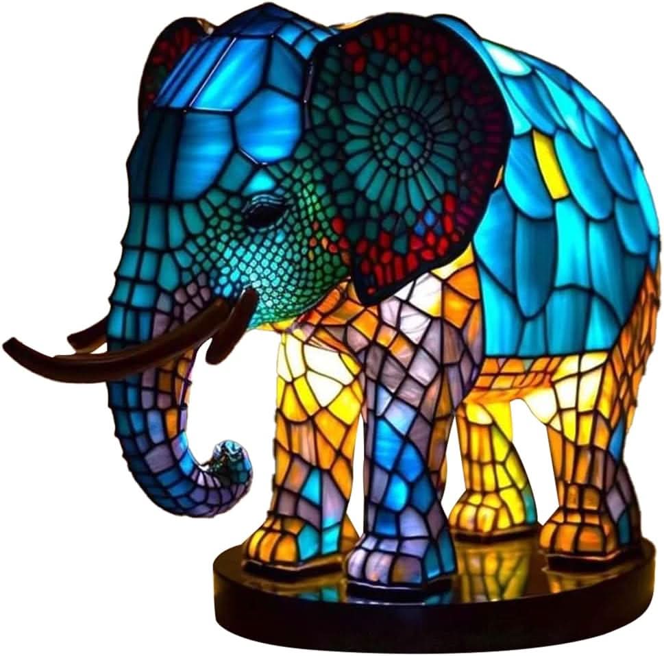 Norvo | LED Hundebordlampe – Moderne Harpikdesign