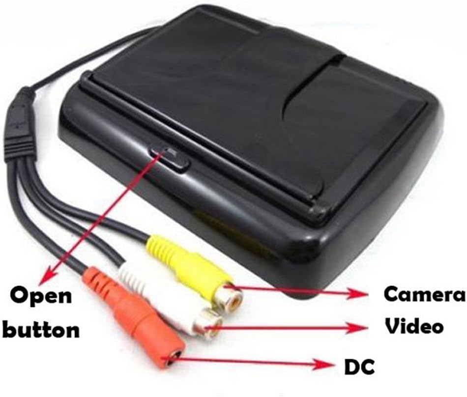 Norvo | Trådløst bilreverseringskamera med 4,3" (10,9 cm) LCD-skjerm – ParkSafe