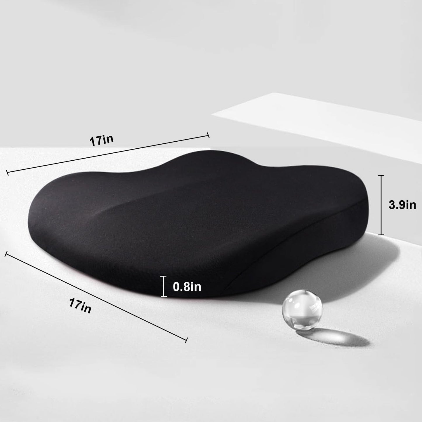 Norvo | Bilpute RaiseSit – Ergonomisk Seteheverpute med Minnepute