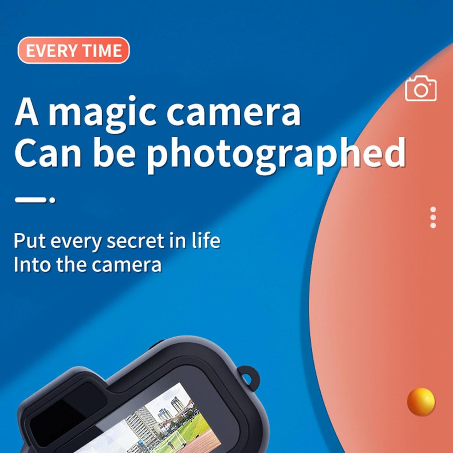 Norvo | Mini Digital Camera 1080P Fargeskjerm og 100-minutters batteri – Lurevo (1+1 GRATIS)