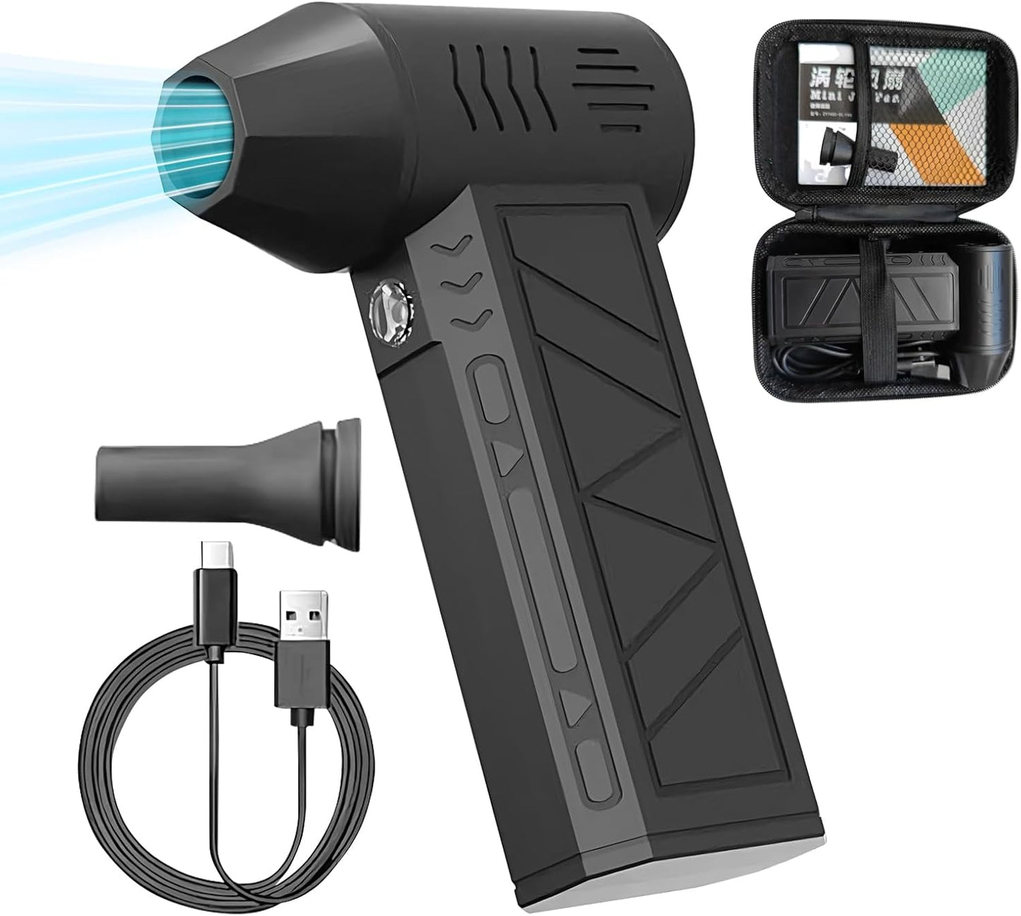 Norvo | Oppladbar Håndholdt Elektrisk Luftblåser – Nivaro