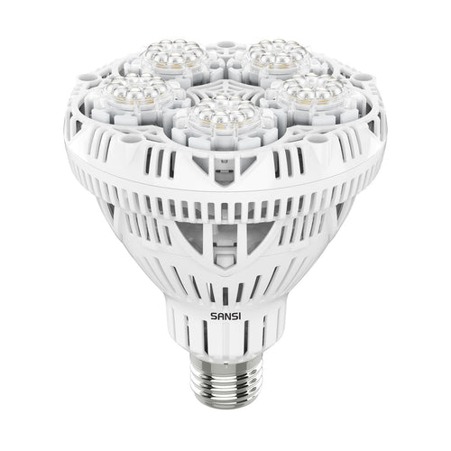 Norvo | Sansi 24W Vekstlyspære, Full Spektrum, Høy Ppfd, Perfekt For Innendørs Planter Og Blomster