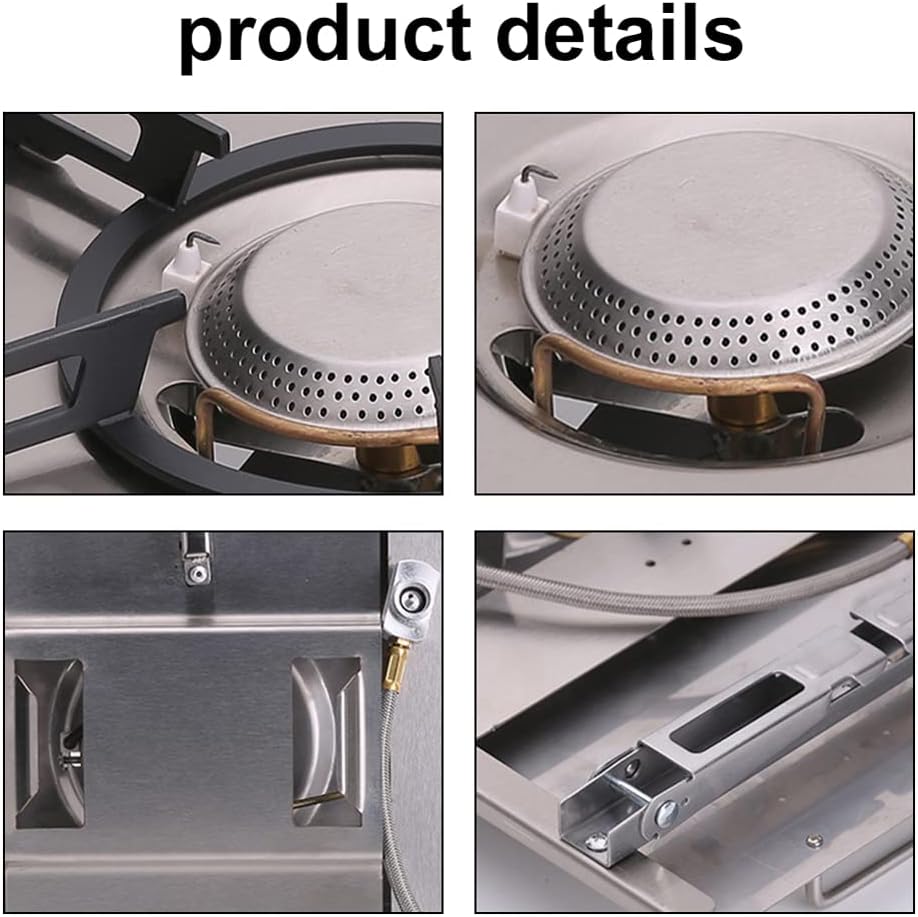Frendorf | Utendørs sammenleggbar campingovn med elektronisk antenning – Travora