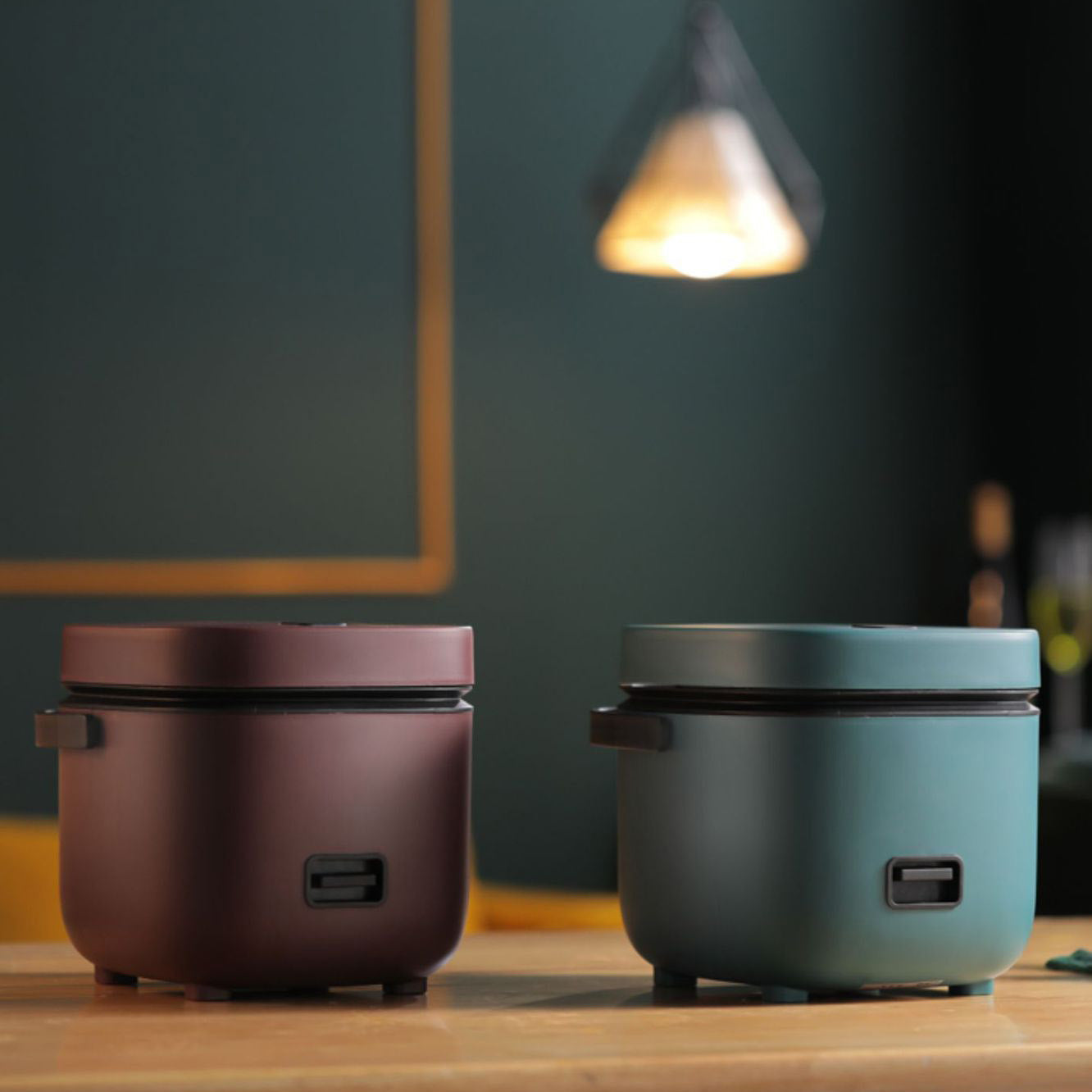 Norvo | MiniChef 1.2L Riskoker – Kompakt Multikoker med Dampfunksjon og Enkelknappkontroll