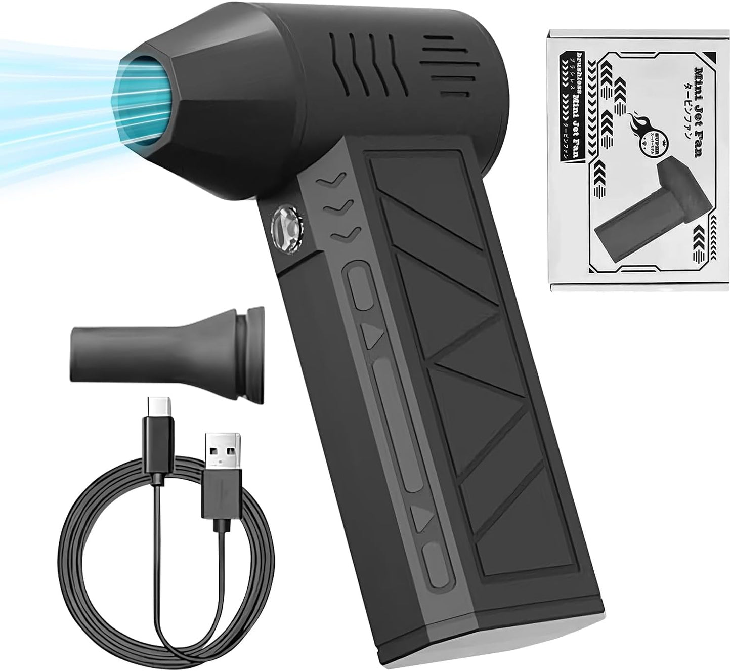 Norvo | Oppladbar Håndholdt Elektrisk Luftblåser – Nivaro