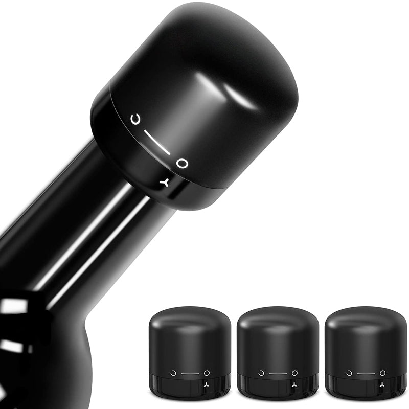 Norvo | Gjenbrukbar lekkasjesikker silikonforseglinghette for champagne- og vinflasker