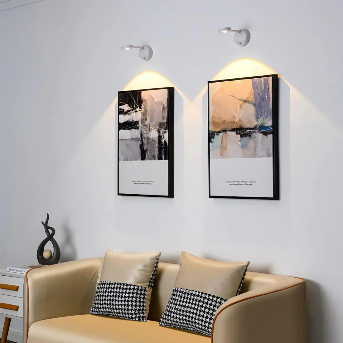 Norvo | Veggspot - SmartGlow - Oppladbar LED - Bevegelsessensor