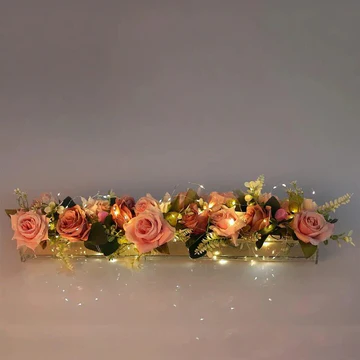 Norvo | Klar akryl blomsterkrukke