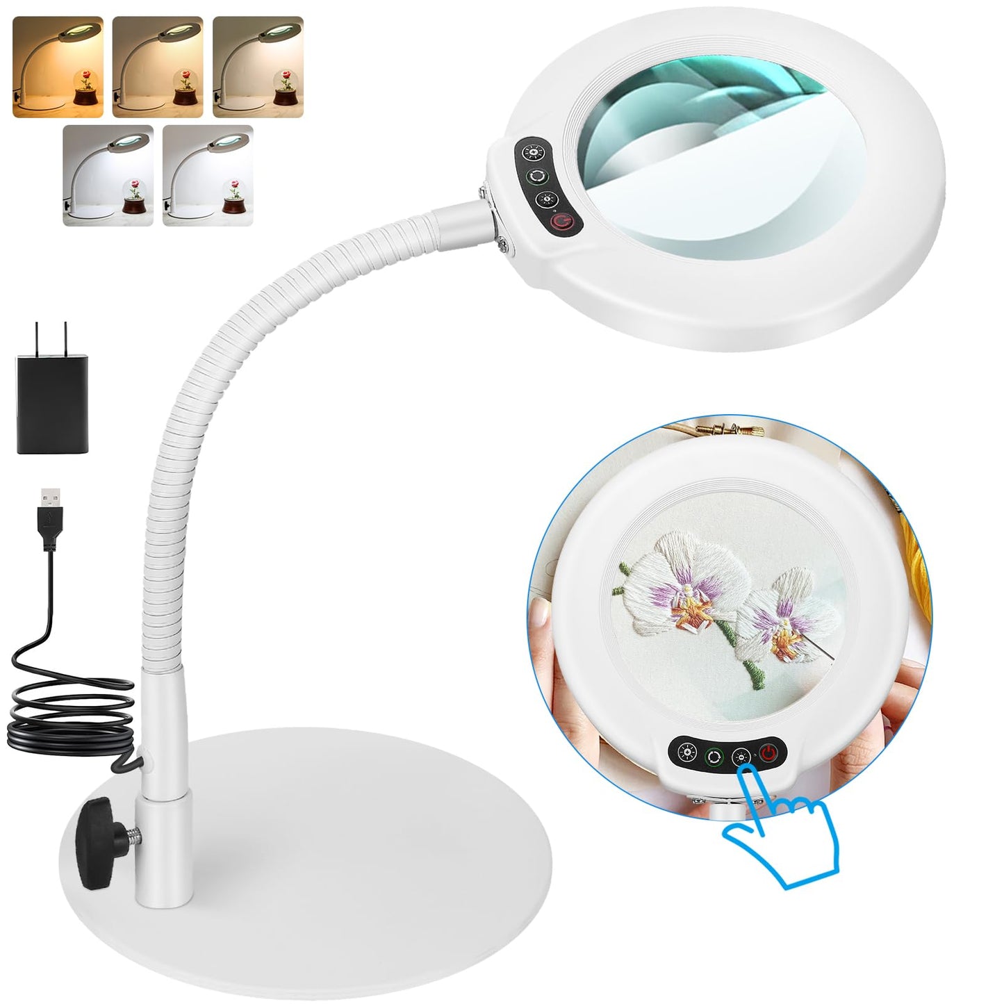 Norvo | G-Safava 14.25'' Lite Bordlamper Sett På 2 Uglelamper For Hjemmedekorasjon Rustikk Lantdusj Vintage Nattbordlampe Harpiks Retro Nattlampe