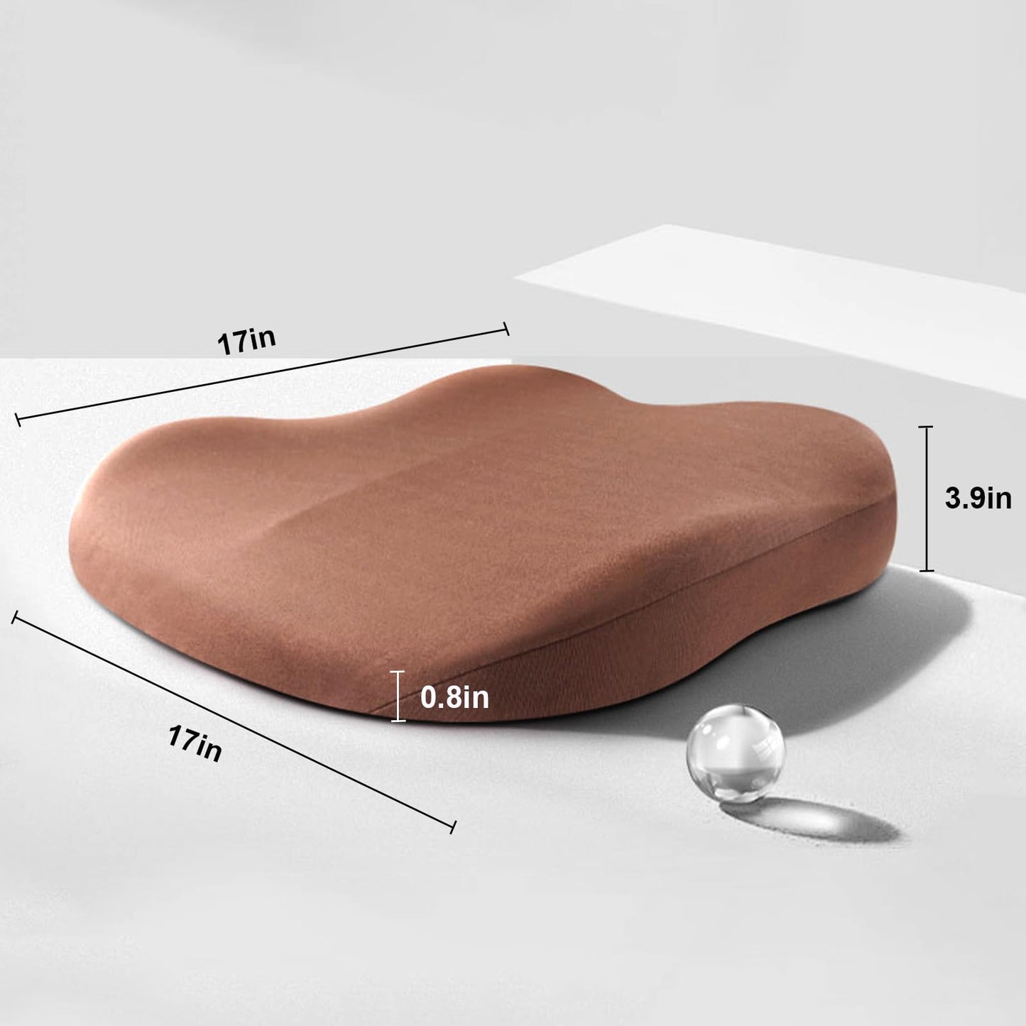 Norvo | Bilpute RaiseSit – Ergonomisk Seteheverpute med Minnepute