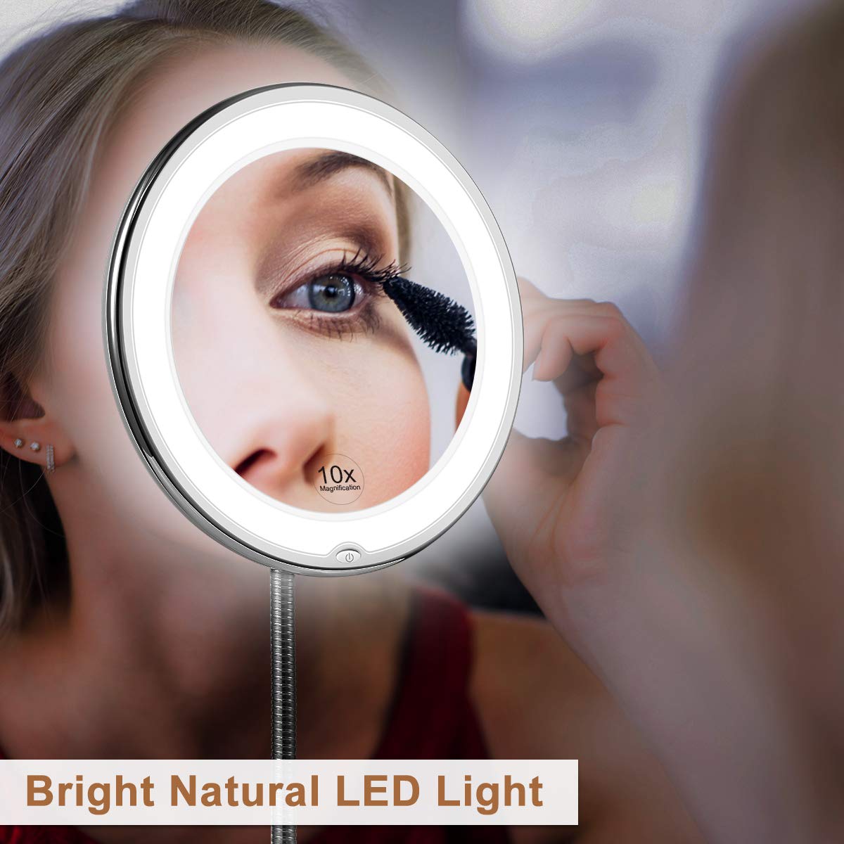 Norvo | FlexibleMirror – LED forstørrelses speil med gåse hals