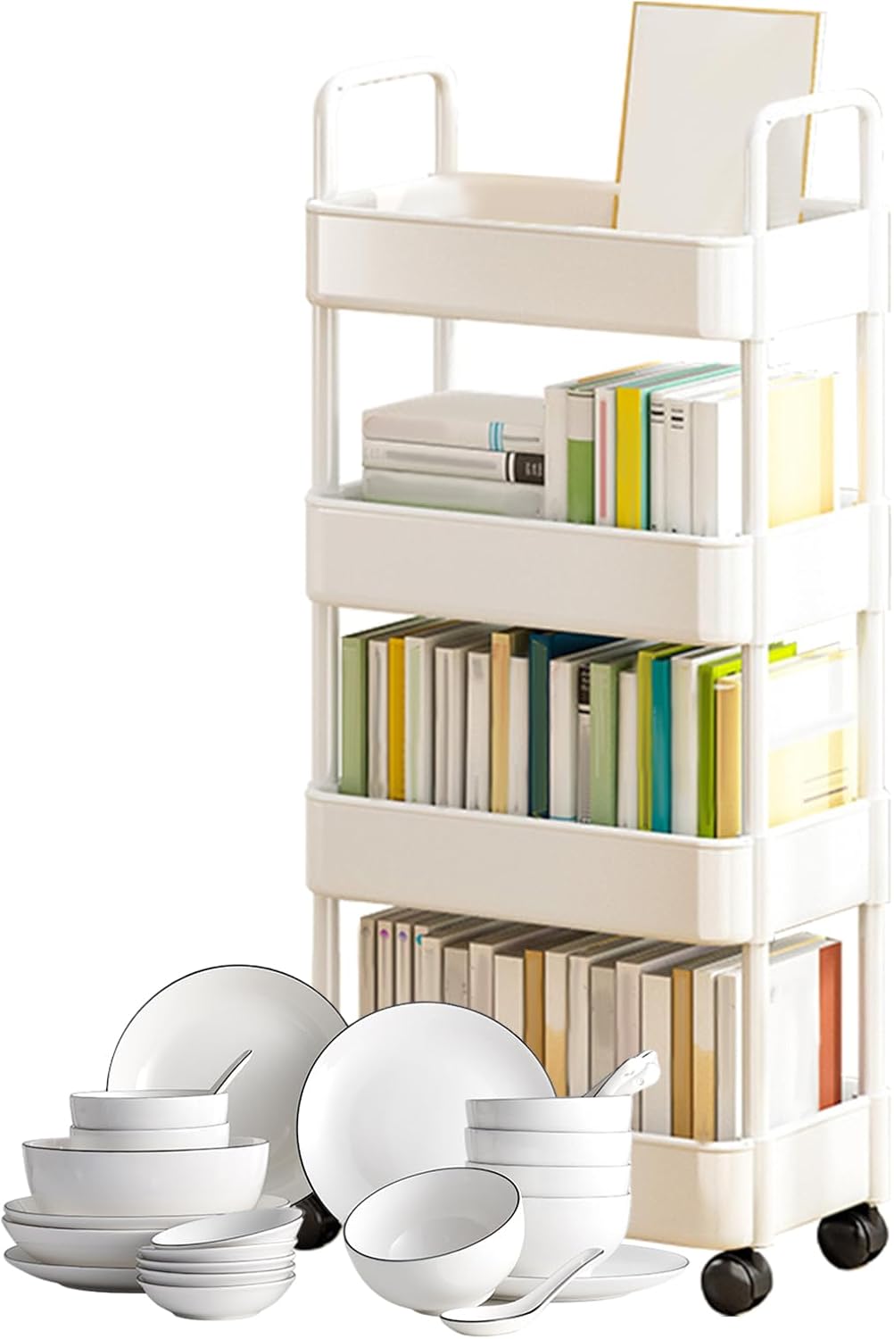 Frendorf | Rullende nyttevogn med hjul og håndtak – Veyora