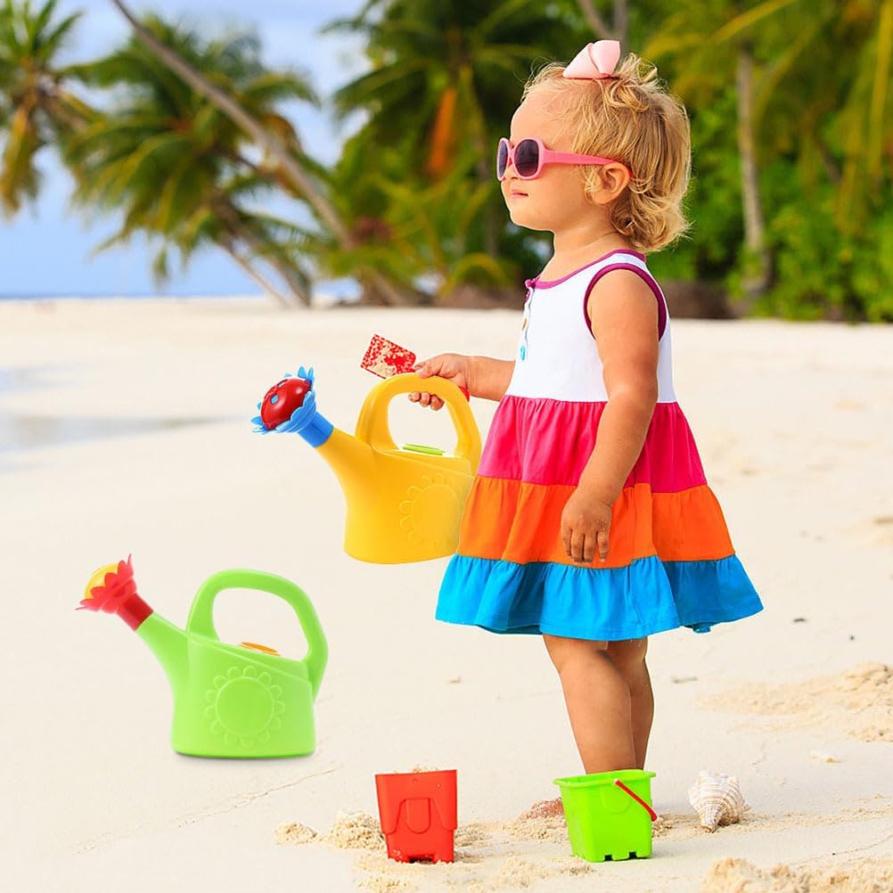 Norvo | Barne vannkanne med blomsemunn – Fargerik plast vannkanne for små gartnere