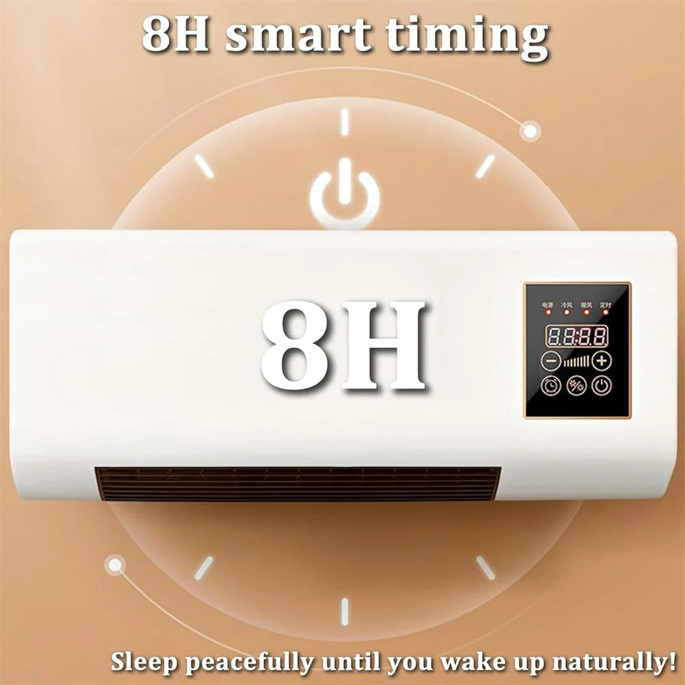 Norvo | Luftkondisjonering | Oppvarming og Nedkjøling | Veggmontert med Fjernkontroll