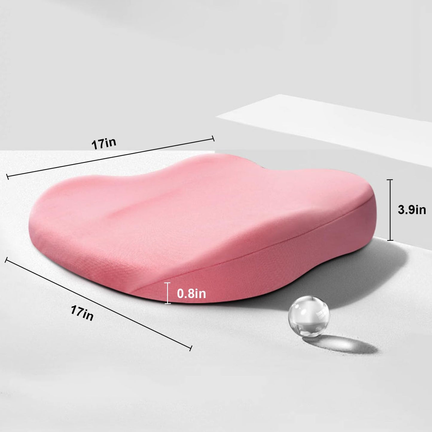 Norvo | Bilpute RaiseSit – Ergonomisk Seteheverpute med Minnepute