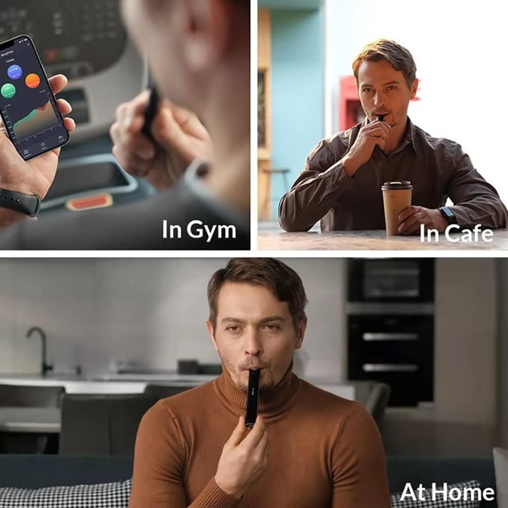 Norvo | BreathBoost Smart Pustetrener – Lungekapasitet & Respiratorisk Musklestyrking Enhet