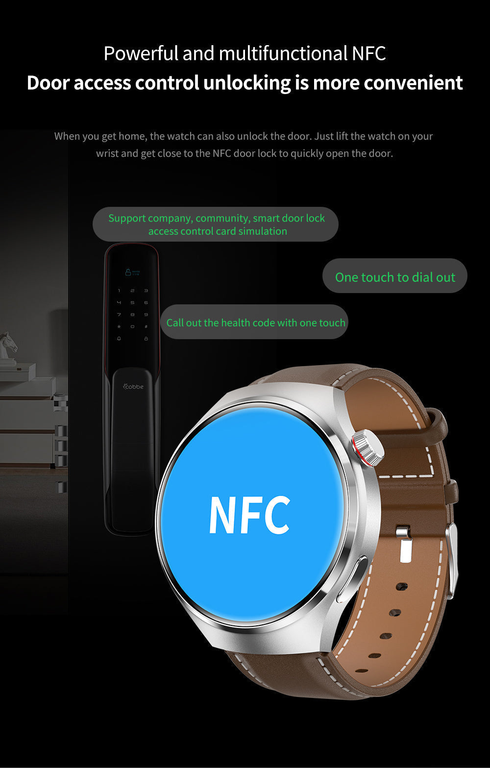 Norvo |  Gt4 Pro Smartwatch For Menn: Ip68 Nfc Gps Tracker, Amoled 360*360 Hd-Skjerm, Hjertefrekvens, Bluetooth-Samtale Begrenset Utgave