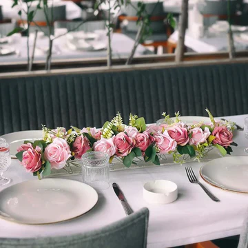 Norvo | Klar akryl blomsterkrukke