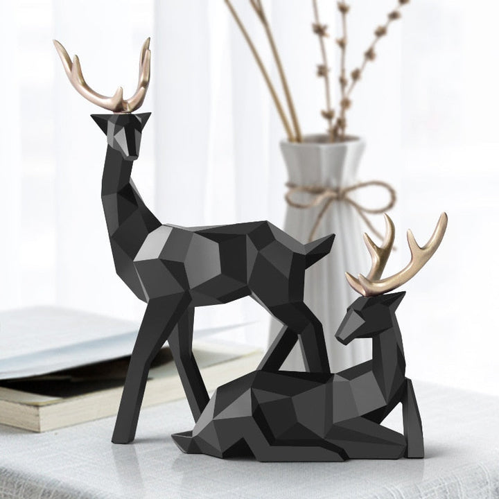 Norvo | Abstrakte Hjortefigurer Par