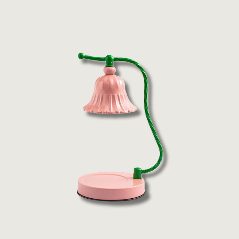 Norvo | BloomAura – Sjarmerende Rosa Glassbordlampe