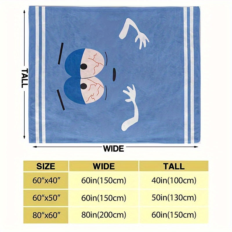 AnimeThrow – Reversibel Flanellteppe for Hver Sesong Norvo