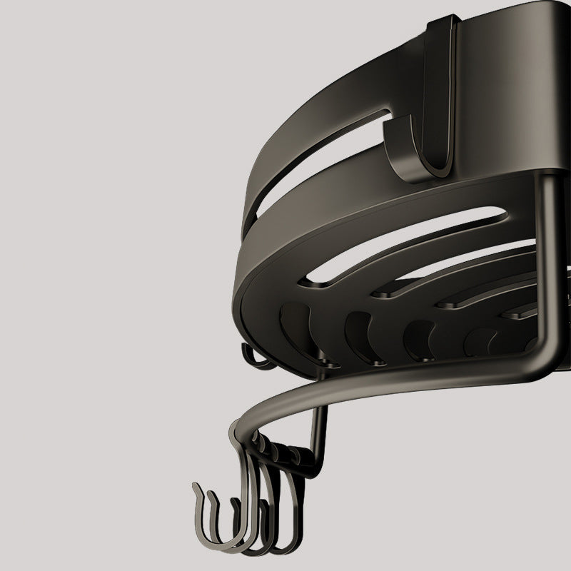 Norvo | Moderne Aluminiums Badtilbehør Sett Grå Badhyllesystem