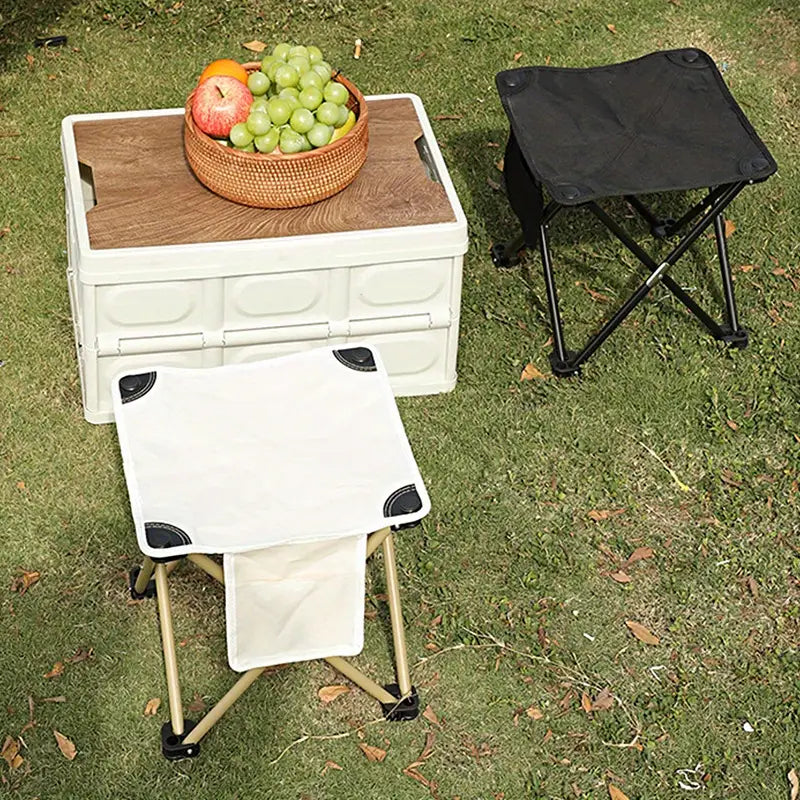 Norvo | Ultralett Bærbar Sammenleggbart Campingstol – Kompakt Utendørs Reisesete