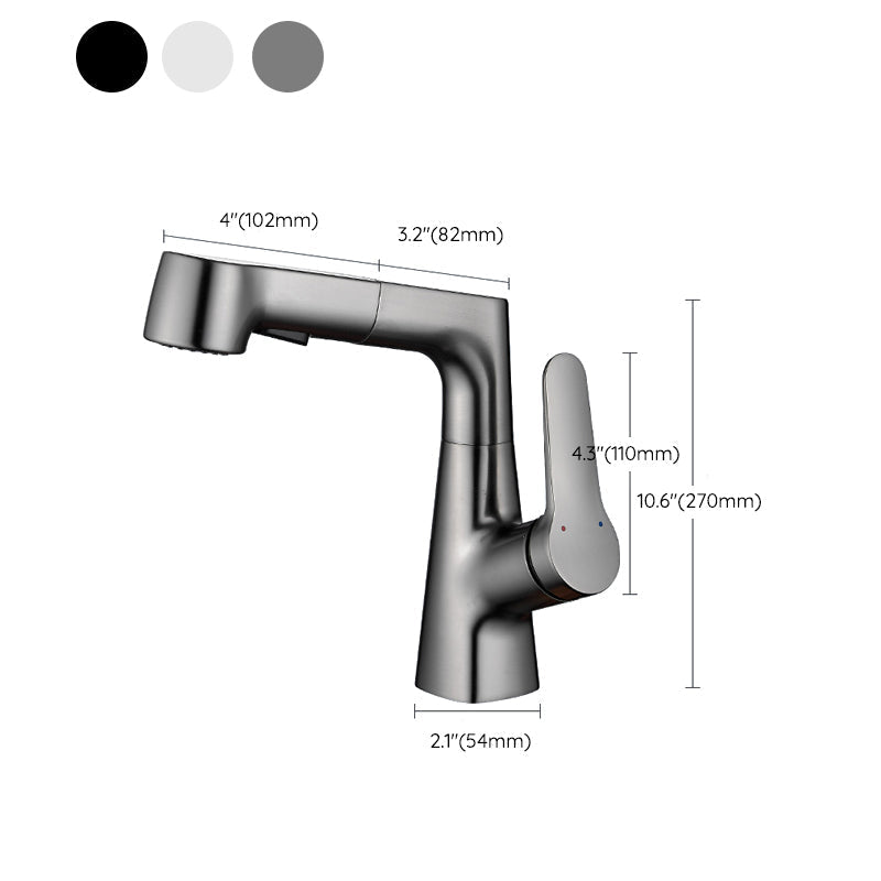 Norvo | Utvidbar Kran for Vann Moderne Vaskefaucet med et Håndtak