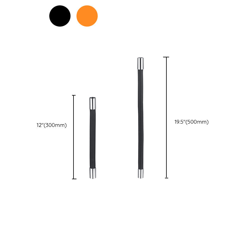 Norvo | Moderne veggmontert badekran med spaker i rustfritt stål