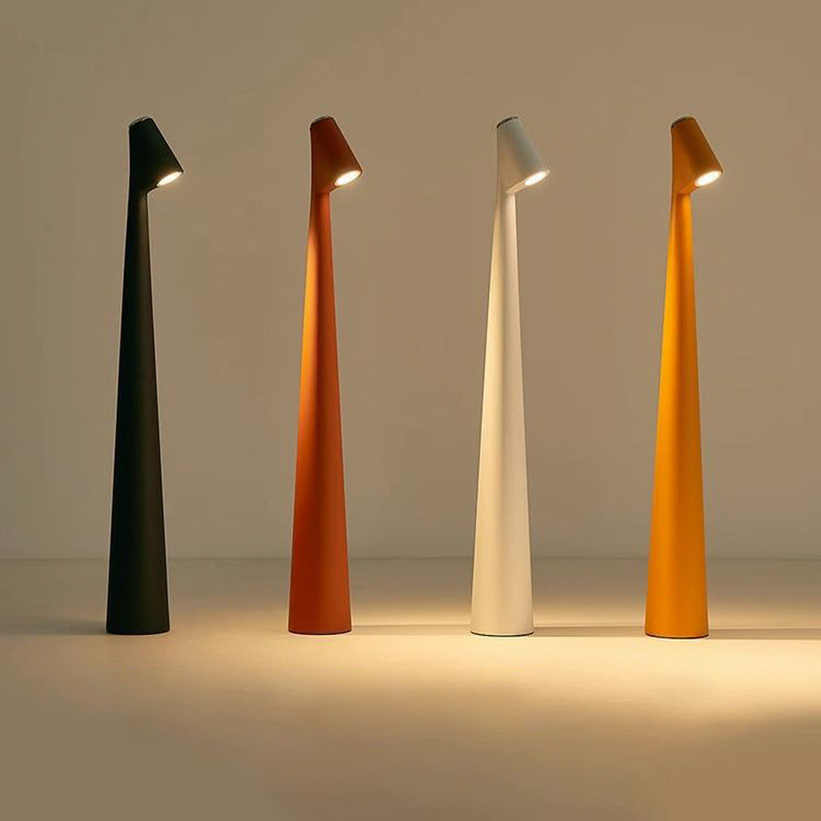 Norvo | Bordlampe Moderne Rød Metall LED Lys