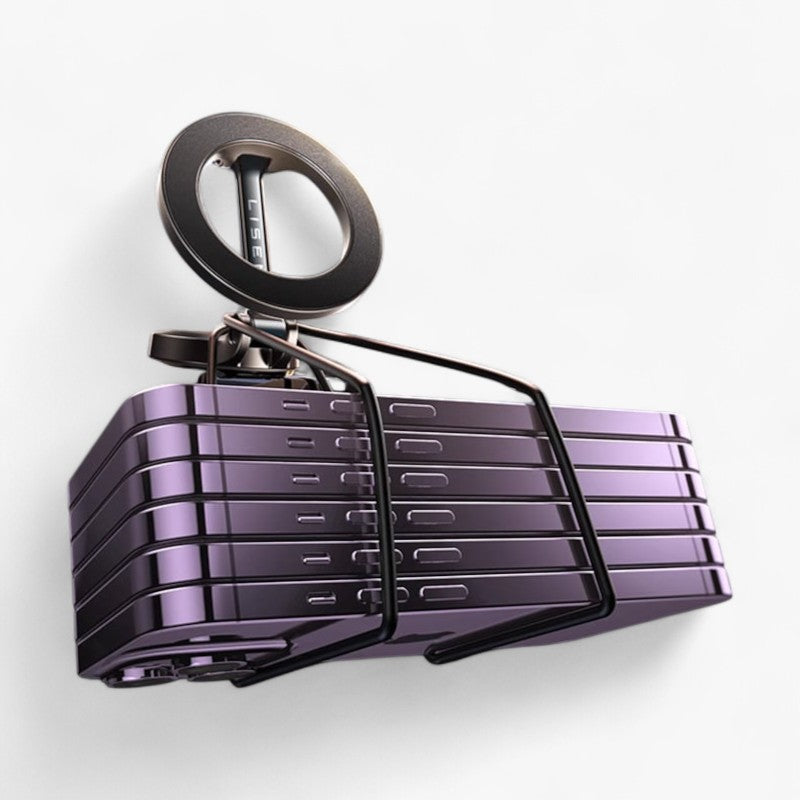 Norvo | Universell Telefonholder med 360° Rotasjon – For Bil, Skrivebord og Hjem