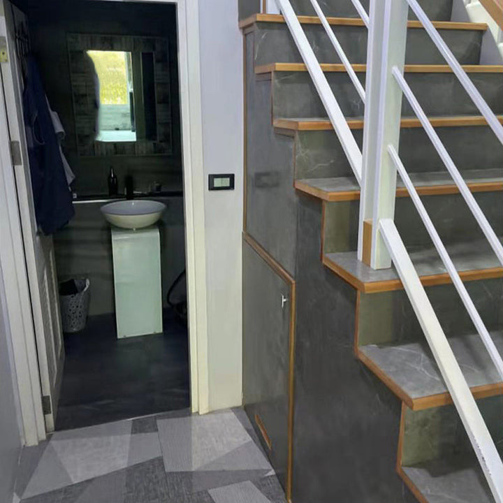 Norvo | Peel and Stick PVC Gulv Matte Vinylgulv med Steintlook
