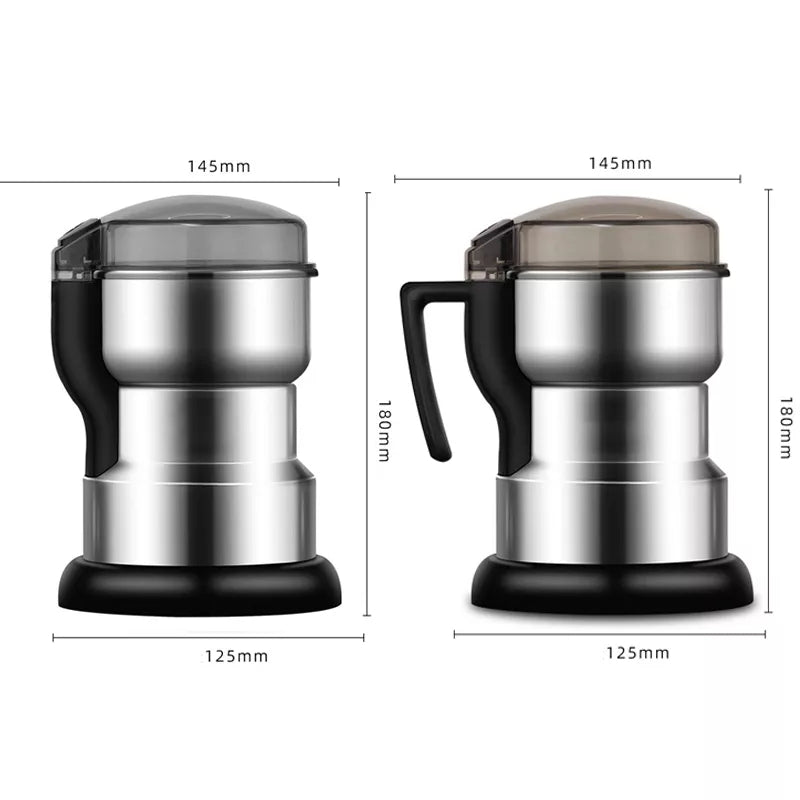 Norvo | 400W Rustfritt Elektrisk Kaffe Krydderkvern