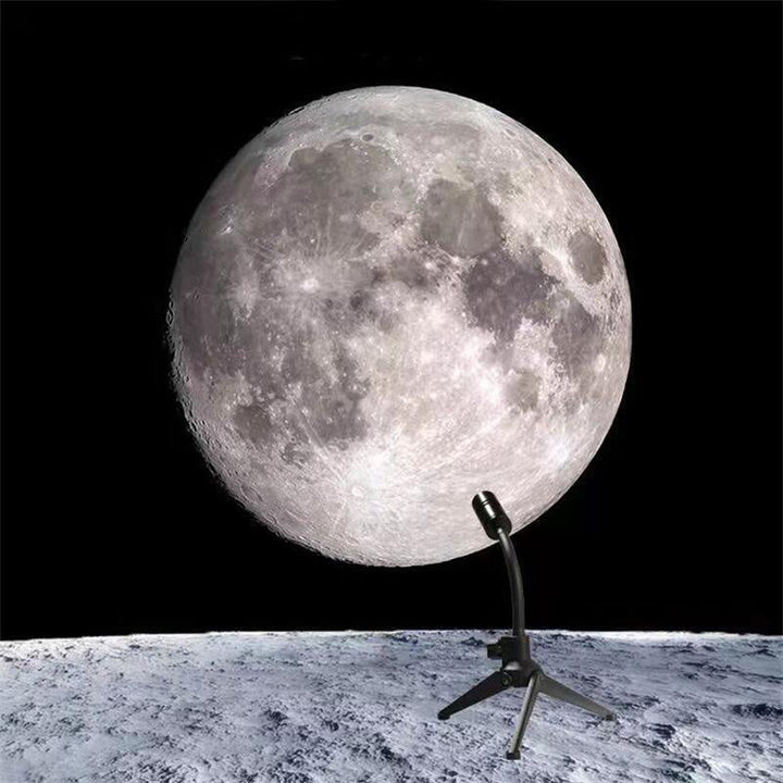 Moon Earth Projection LED Lampe | Norvo