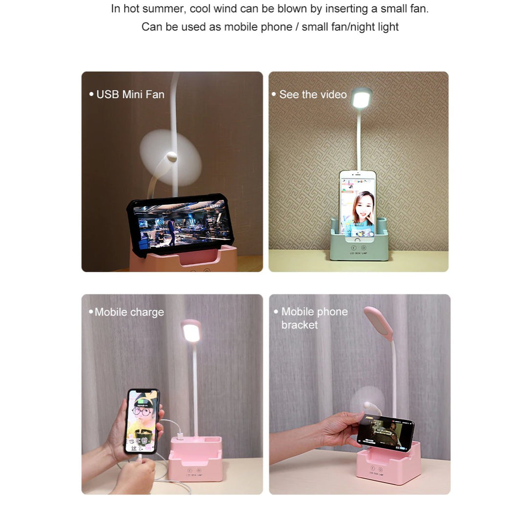 Norvo | Skrivebordslampe med telefonholder